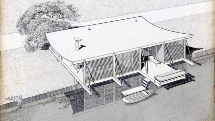 The Healy (“Cocoon”) House, built in Sarasota, Florida