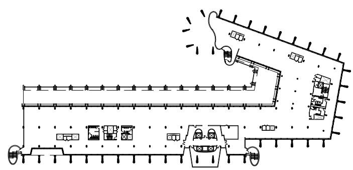 ABOVE:  Hurley Building THIRD FLOOR PLAN