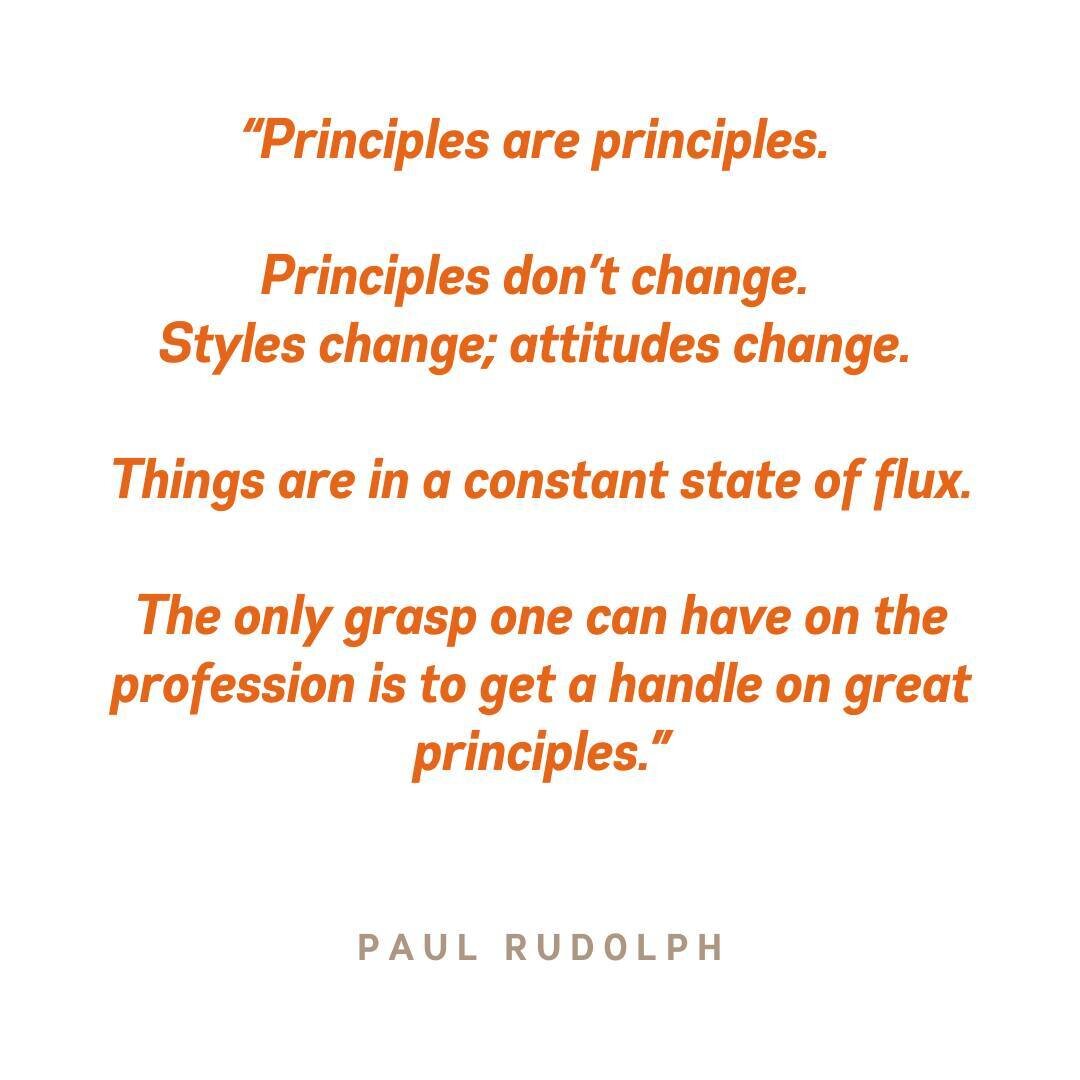 Its Wednesday, so here is some #wednesdaywisdom from Paul Rudolph...�?�
�?��?�
For more follow us on:�?��?�
Instagram: @paulrudolphfoundation�?��?�
Web: www.paulrudolphheritagefoundation.org�?��?�
Facebook: �?�@paulrudolphheritagefoundation�?��?�
Twitter: PaulRudolphHF�?��?�
�?��?�